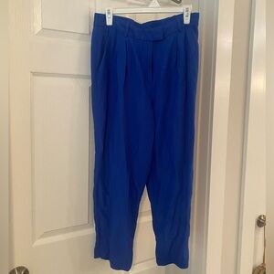 H&M Linen Blend Cropped Pants - Size 10